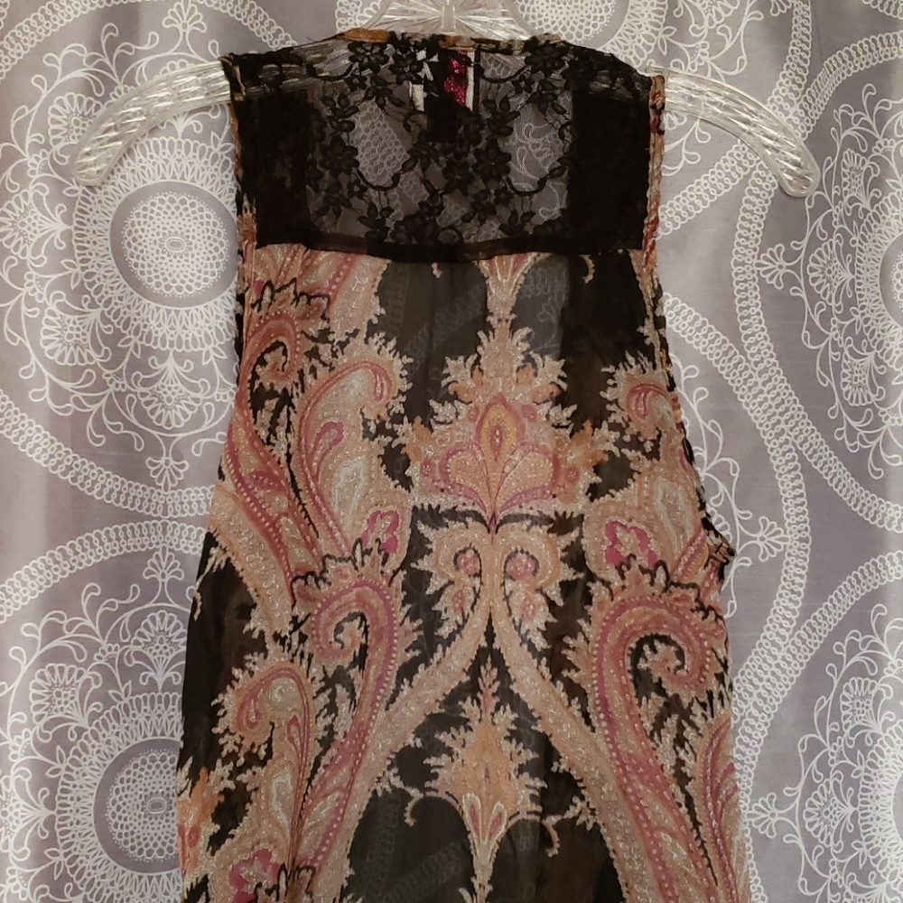 Paisley Boho Vest - Picture 5 of 6